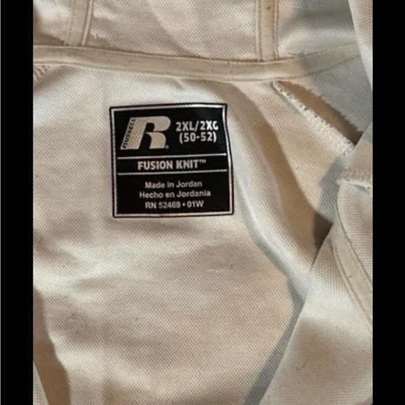 $5 RUSSELL ATHLETIC FUSION KNIT Men's Gray Full Zip Hoodie Sweatshirt, 2XL, EUC - Picture 2 of 6